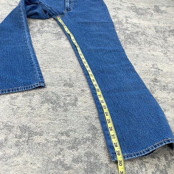 Vintage Bongo by Gene Montesano Bareback Bootcut Jeans Blue Denim Sz 9 - Picture 10 of 13